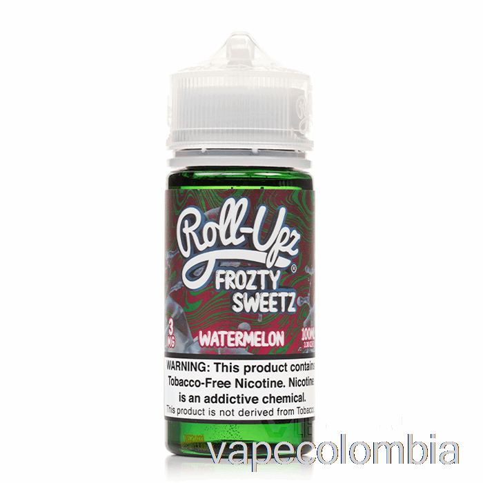 Vape Desechable Ponche De Sandía Hielo - Jugo Roll-upz - 100ml 3mg